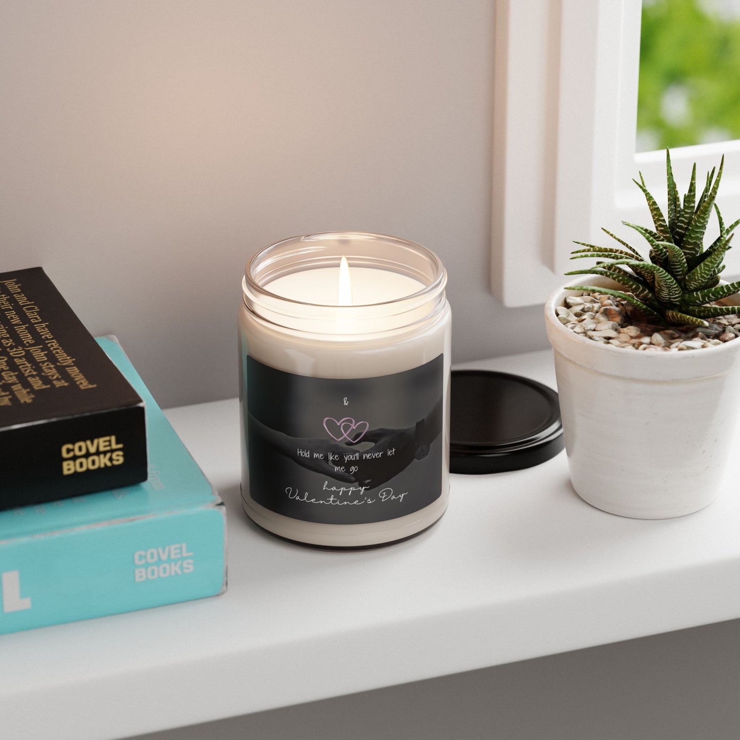 Hold Me Like You'll Never Let Me Go Scented Soy Candle, 9 oz.