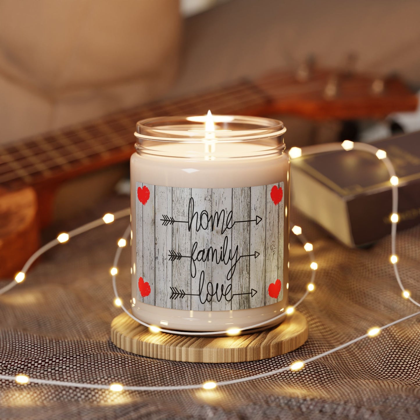 Home Family Love Scented Soy Candle, 9oz