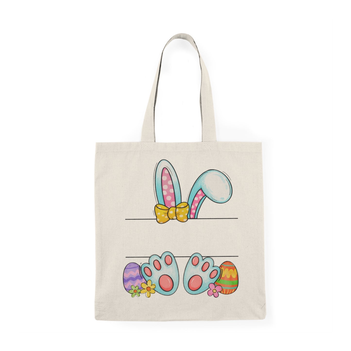 Personalized Pink Bunny Egg Hunting Bag