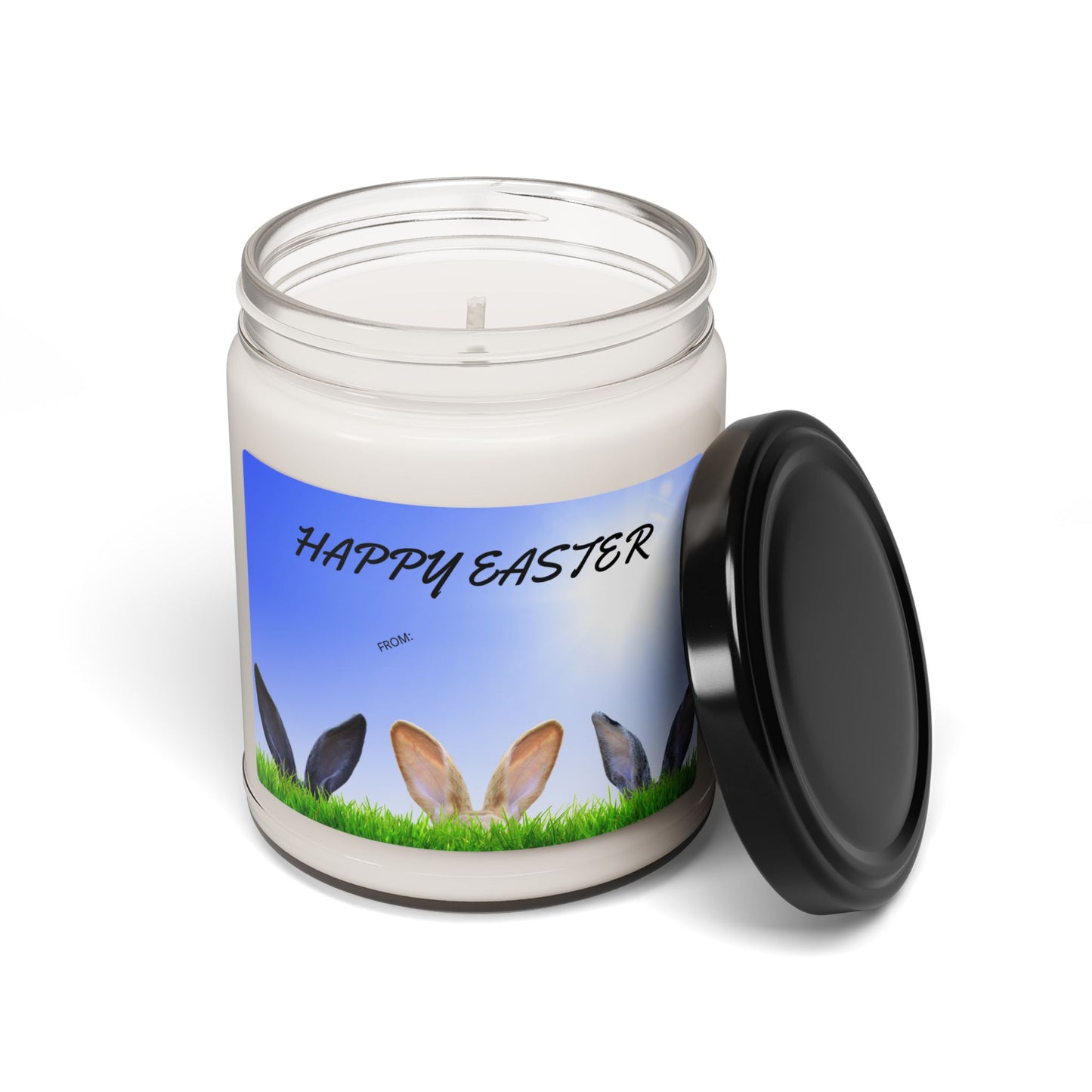 Bunny Ears Easter Scented Soy Candle, 9oz