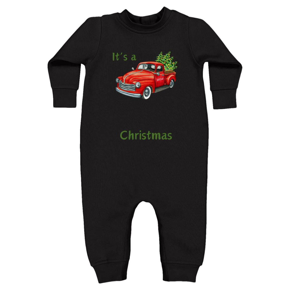 It's a Personalize Family Christmas - Infant and Toddler Sizes