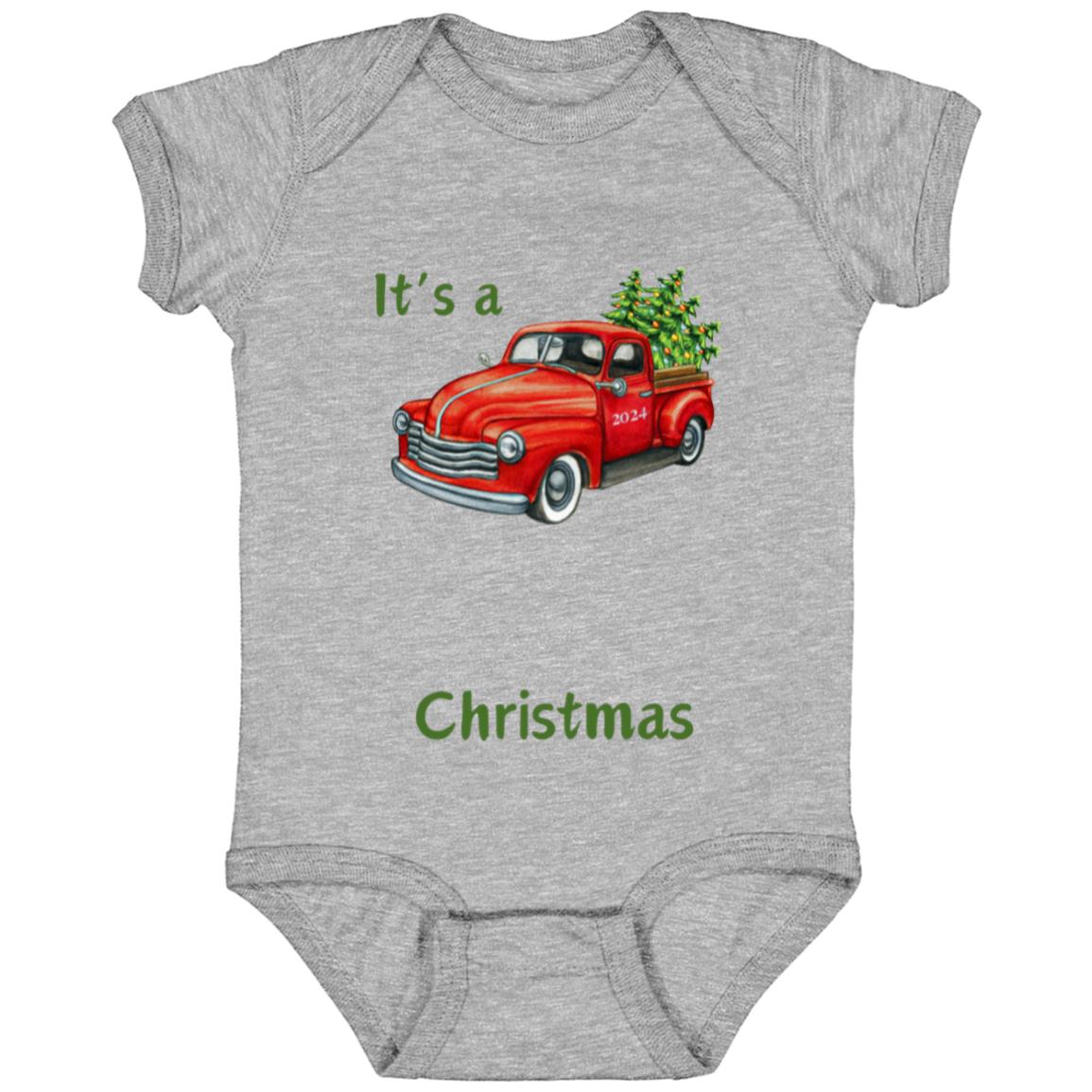 It's a Personalize Family Christmas - Infant and Toddler Sizes