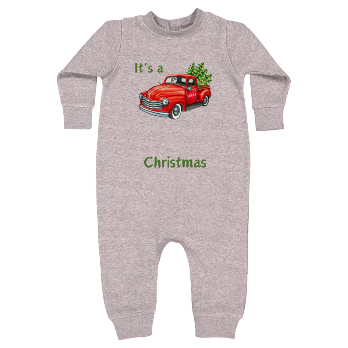 It's a Personalize Family Christmas - Infant and Toddler Sizes