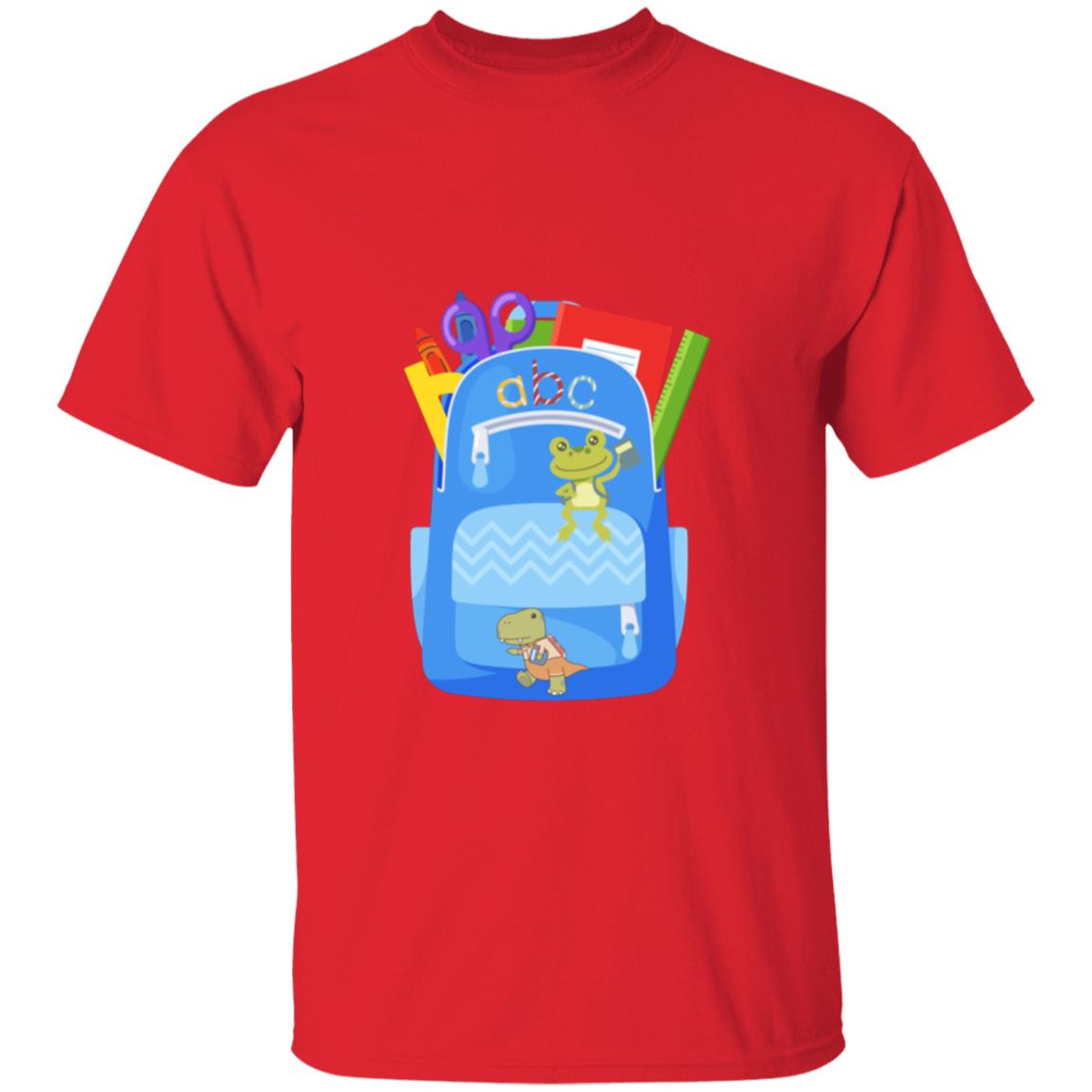 First Day of Grade Level Frog and Dinosaur Backpack Apparel