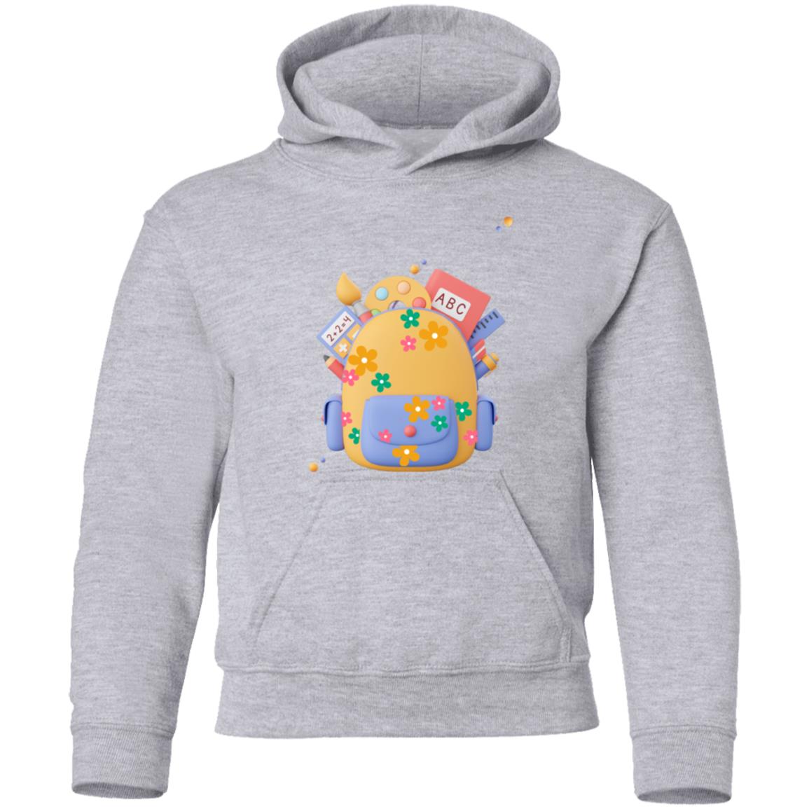 First Day of Grade Level Backpack with Flowers Apparel