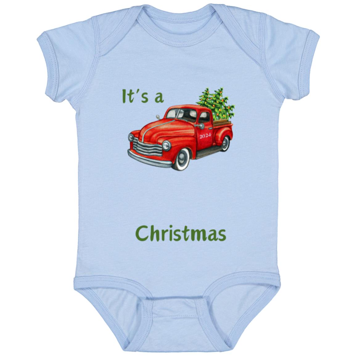 It's a Personalize Family Christmas - Infant and Toddler Sizes