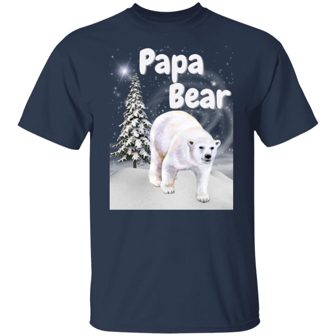 Polar Bear Winter Evening Collection - Papa Bear Trio