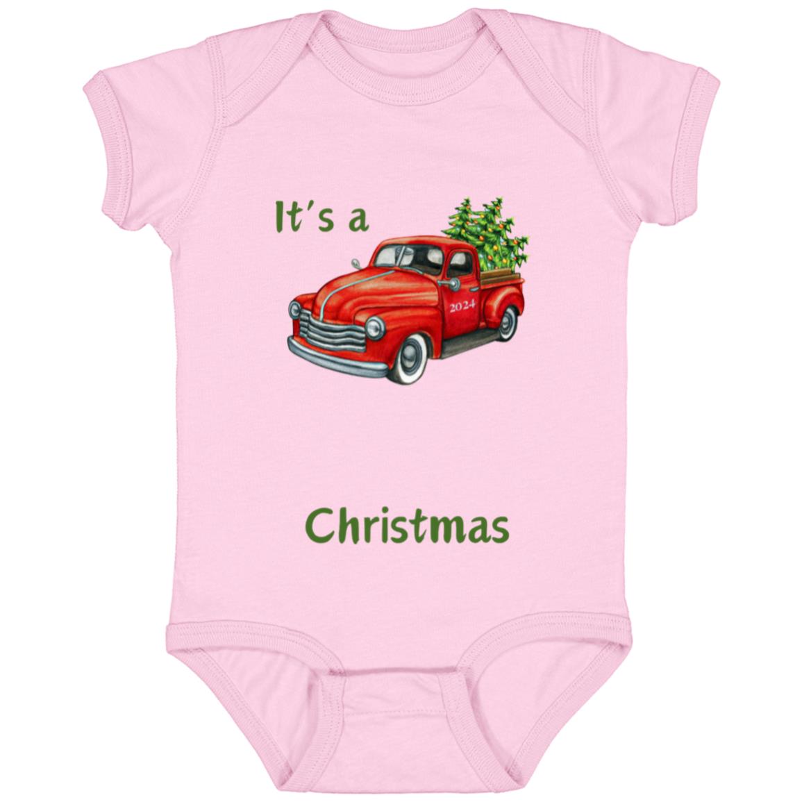 It's a Personalize Family Christmas - Infant and Toddler Sizes