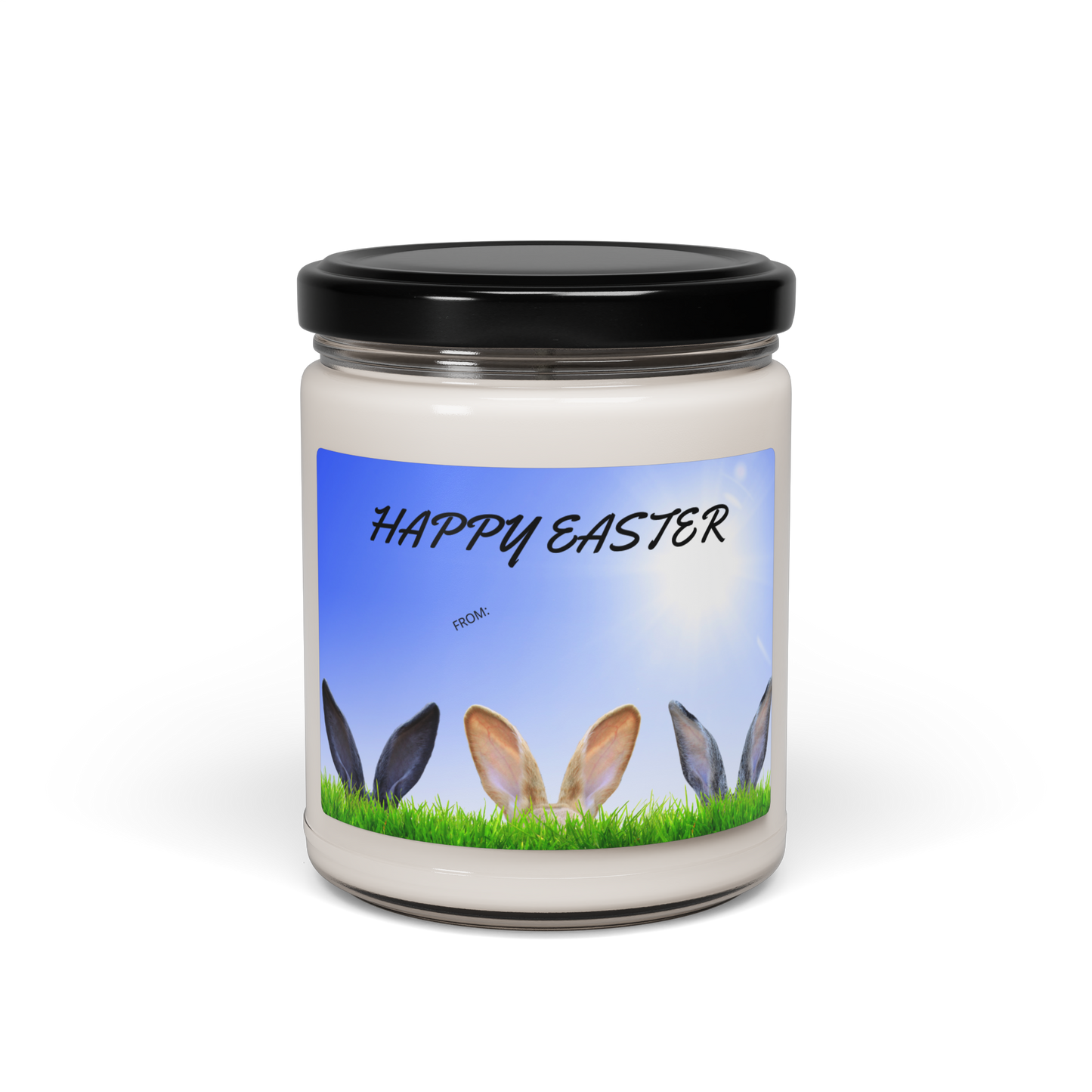 Bunny Ears Easter Scented Soy Candle, 9oz