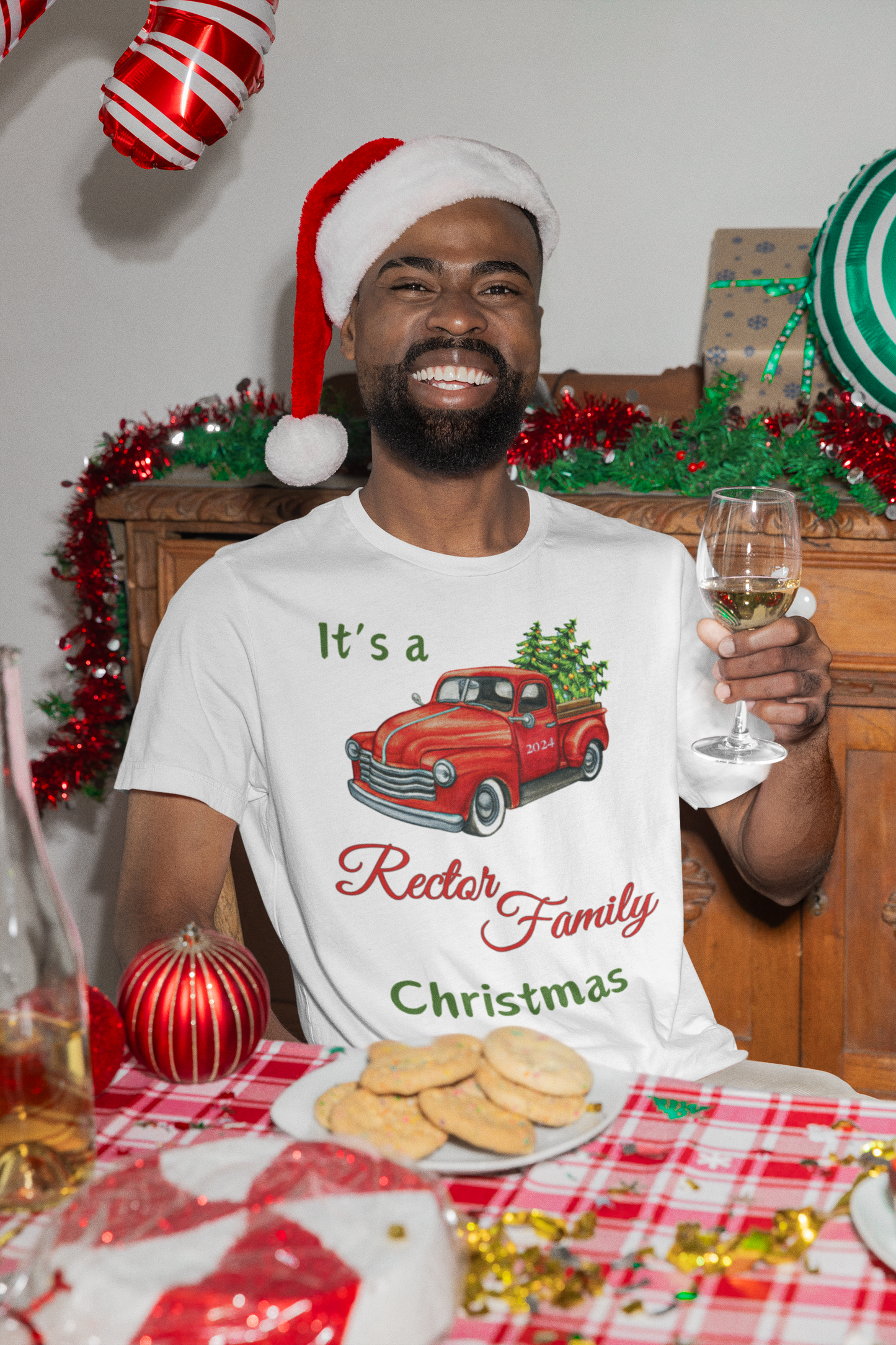 It's A Personalize Family Christmas Trio