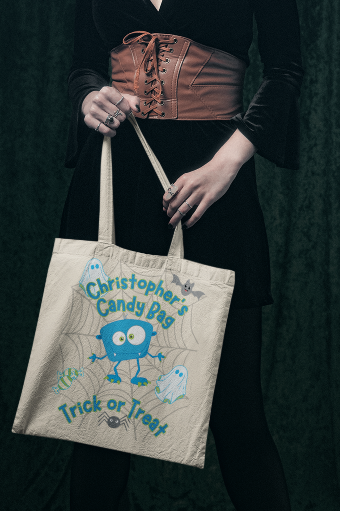 Jake's Candy Bag Personalized Trick or Treat Bag