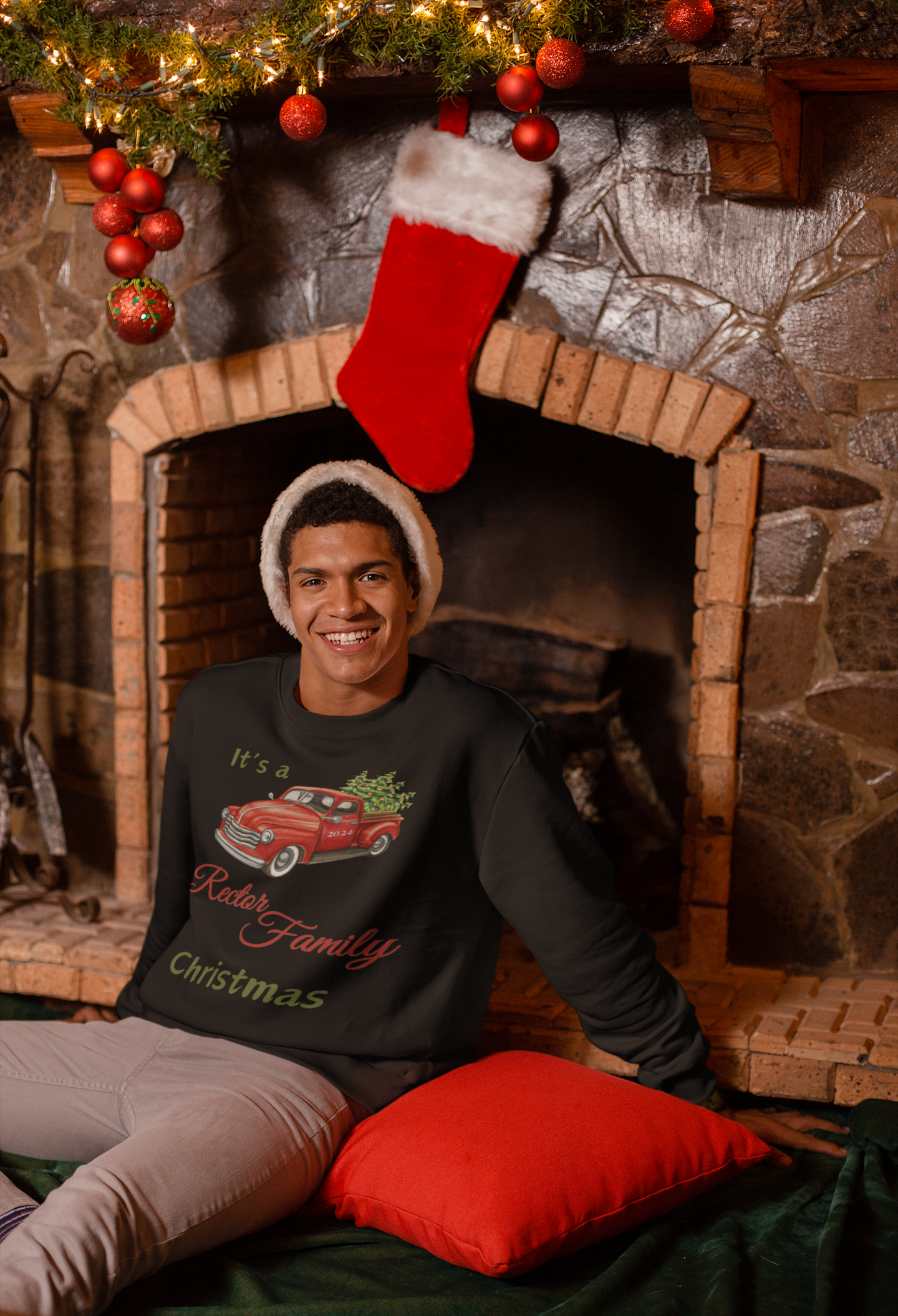It's A Personalize Family Christmas Trio