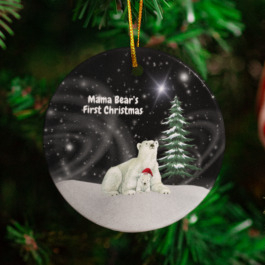 Personalized 2024 Mama Bear Ornament