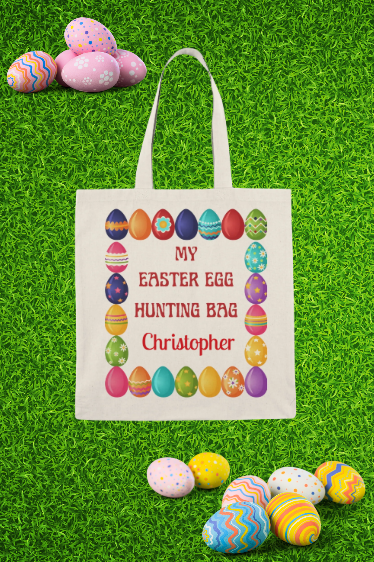 Easter Egg Hunting Bag - Personalized