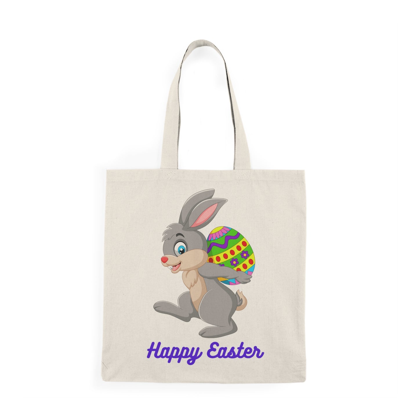 Easter Bunny Hunting Eggs Bag