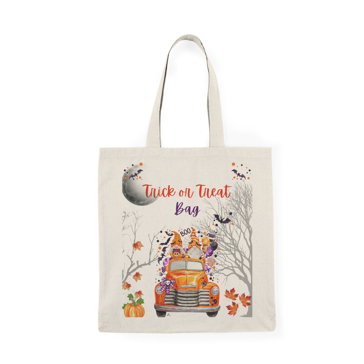 Truckload of Gnomes Personalized Trick or Treat Bag