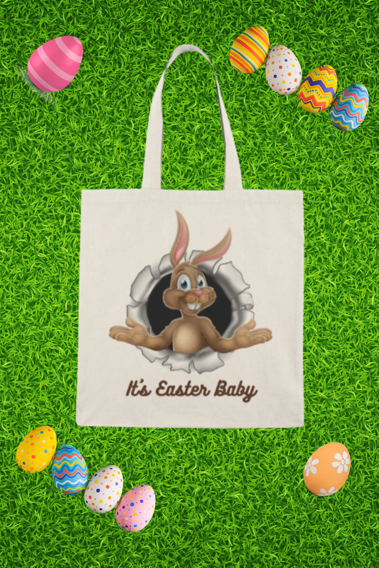 It's Easter Baby! Egg Hunting Bag