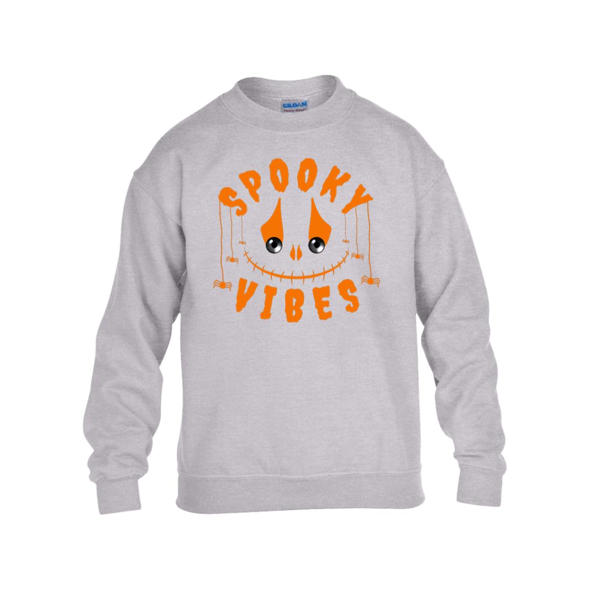 Spooky Vibes Youth Halloween Design