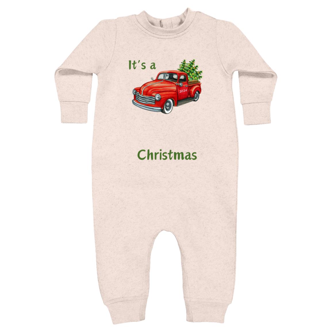 It's a Personalize Family Christmas - Infant and Toddler Sizes