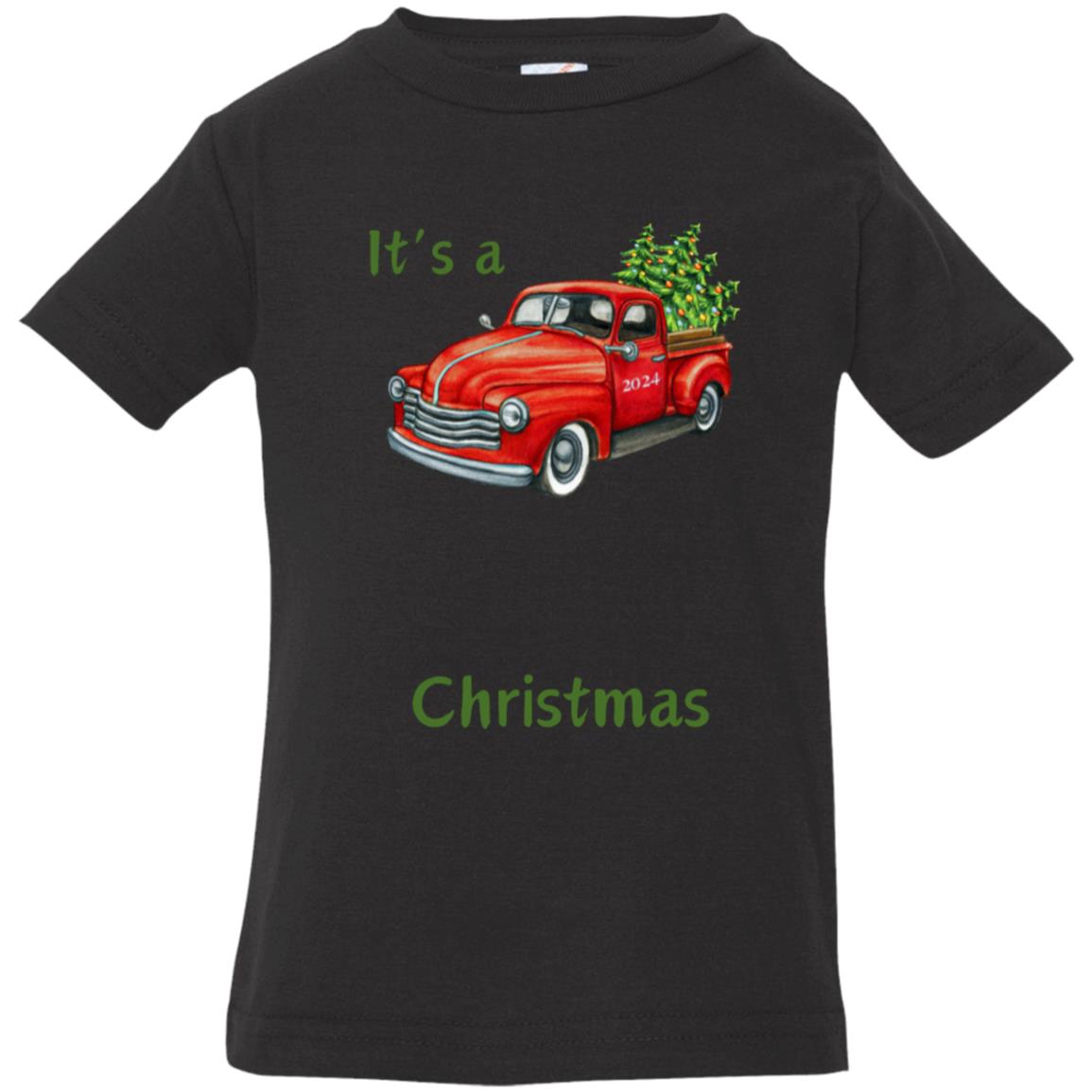 It's a Personalize Family Christmas - Infant and Toddler Sizes