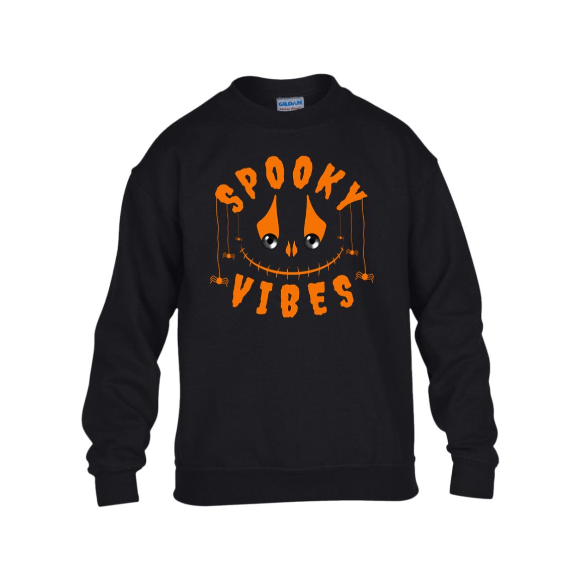 Spooky Vibes Youth Halloween Design