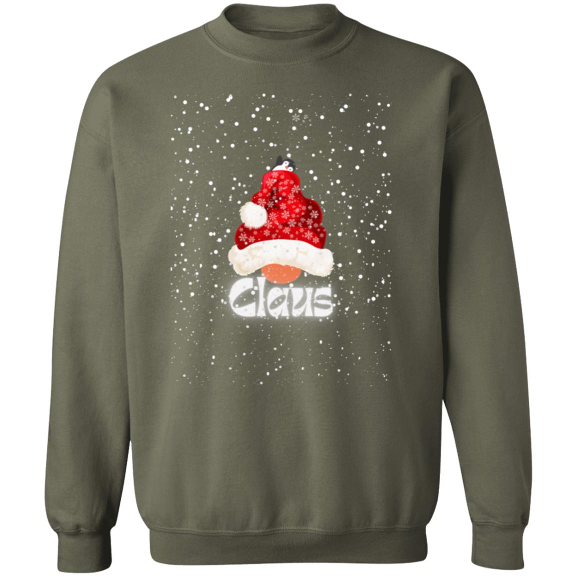 Momma Claus's Santa Hat - Unisex Crewneck Sweatshirt - Perfect Gift for Loved Ones