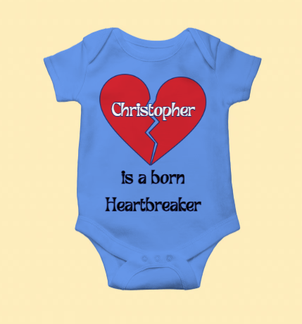 Personalized Name is a Born Heartbreaker