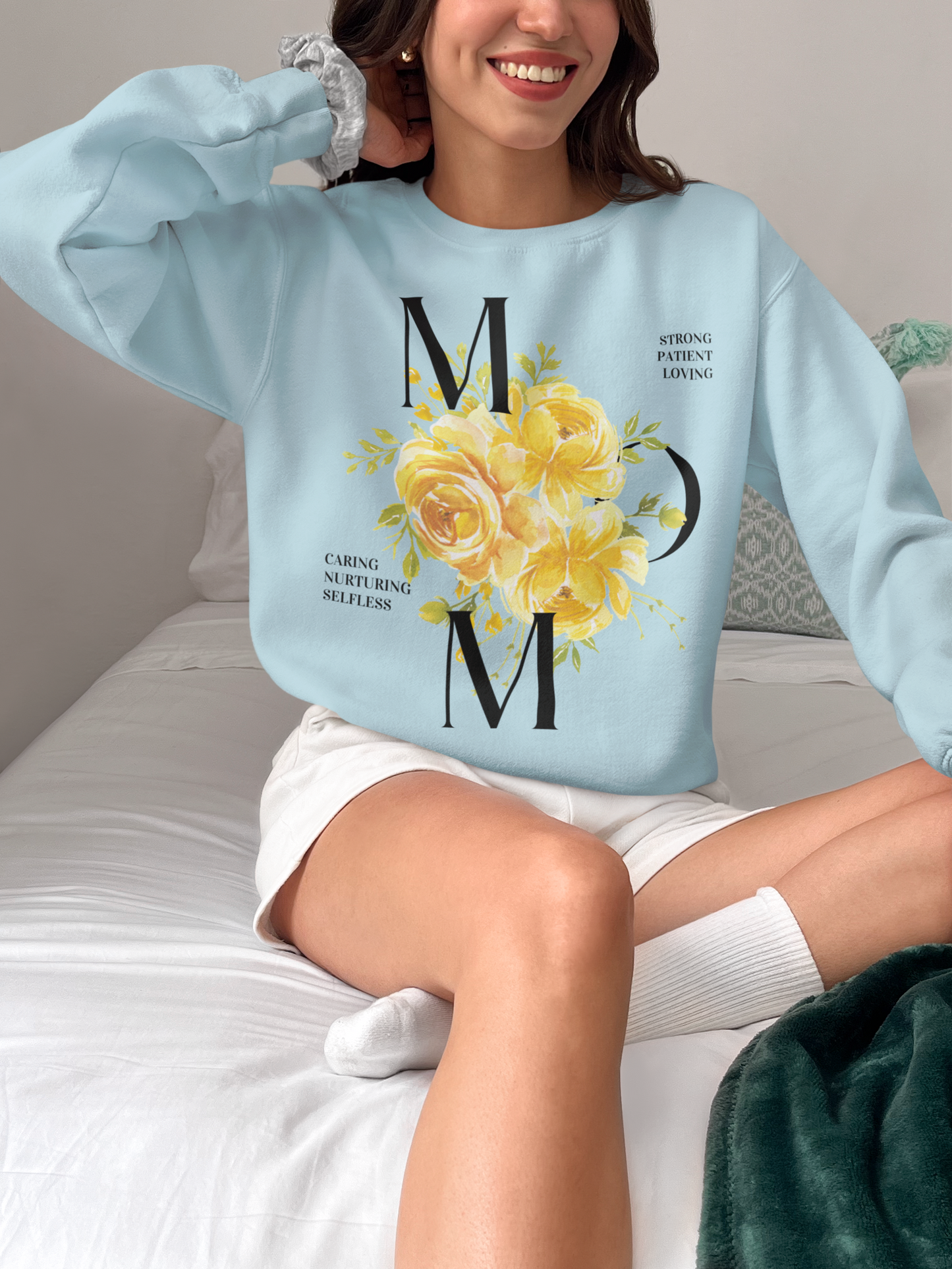 MOM Adorned with Yellow Roses Trio