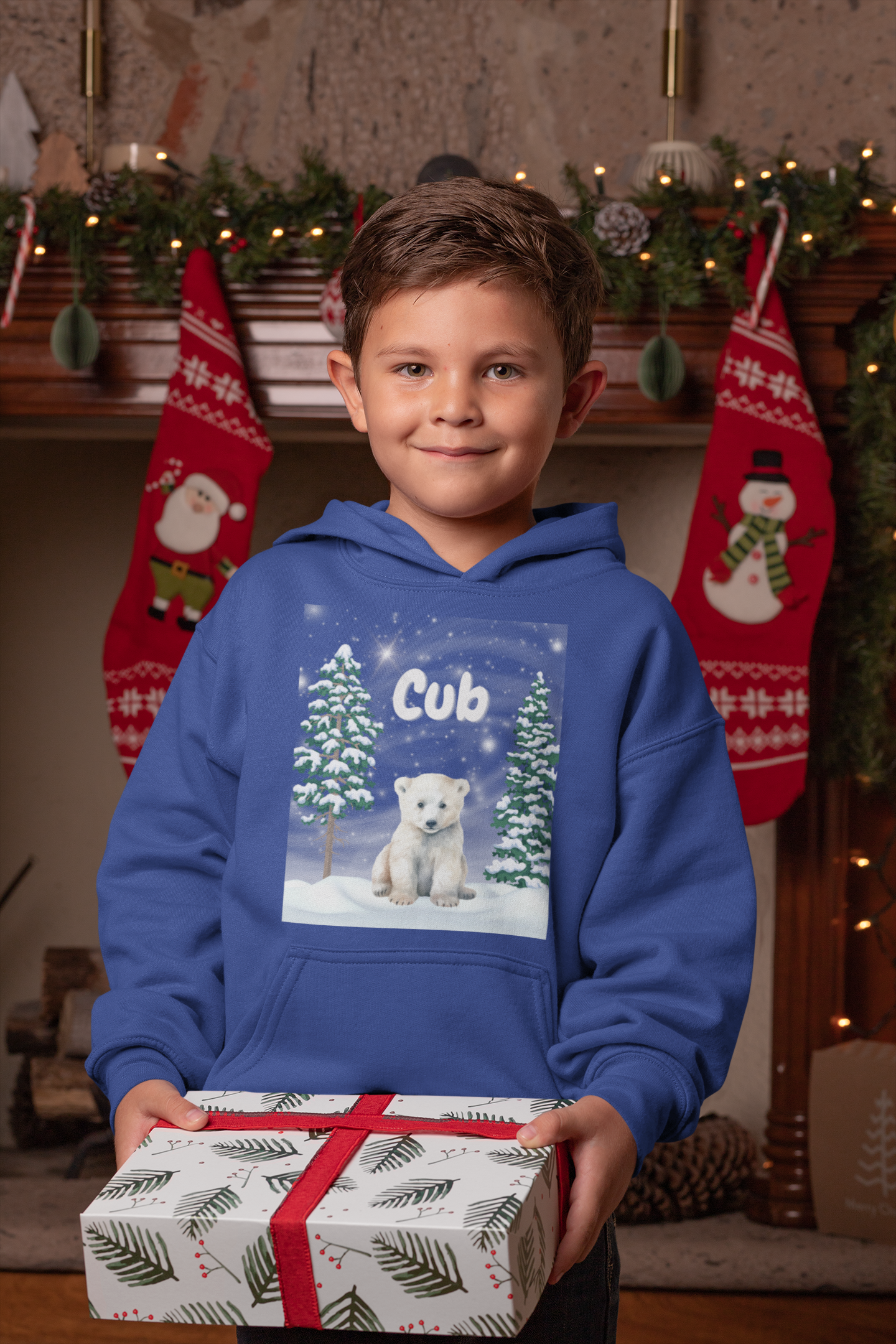 Polar Bear Winter Evening Collection - Cub Collection Youth Sizes