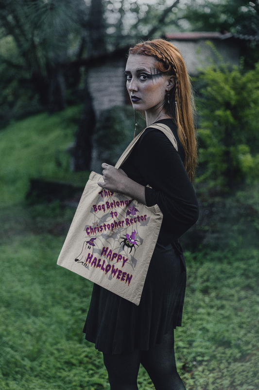 Give Me Candy Personalized Trick or Treat Bag